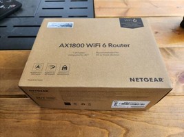NETGEAR 4-Stream WiFi 6 Router (R6700AX) AX1800 Wireless Speed (Up to 1.... - £44.99 GBP