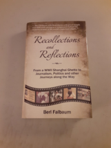 SIGNED Recollections and Reflections - Berl Falbaum (Hardcover, 2017) VG, Rare - $37.12