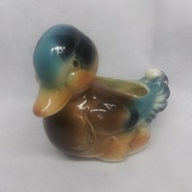 Royal Copley Ceramic Duck Planter Duckling 5 1/2&quot; High - £17.39 GBP