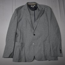 Joseph Abboud 2XL Gray 100% Cotton Knit Mens Blazer Sport Coat - $54.99