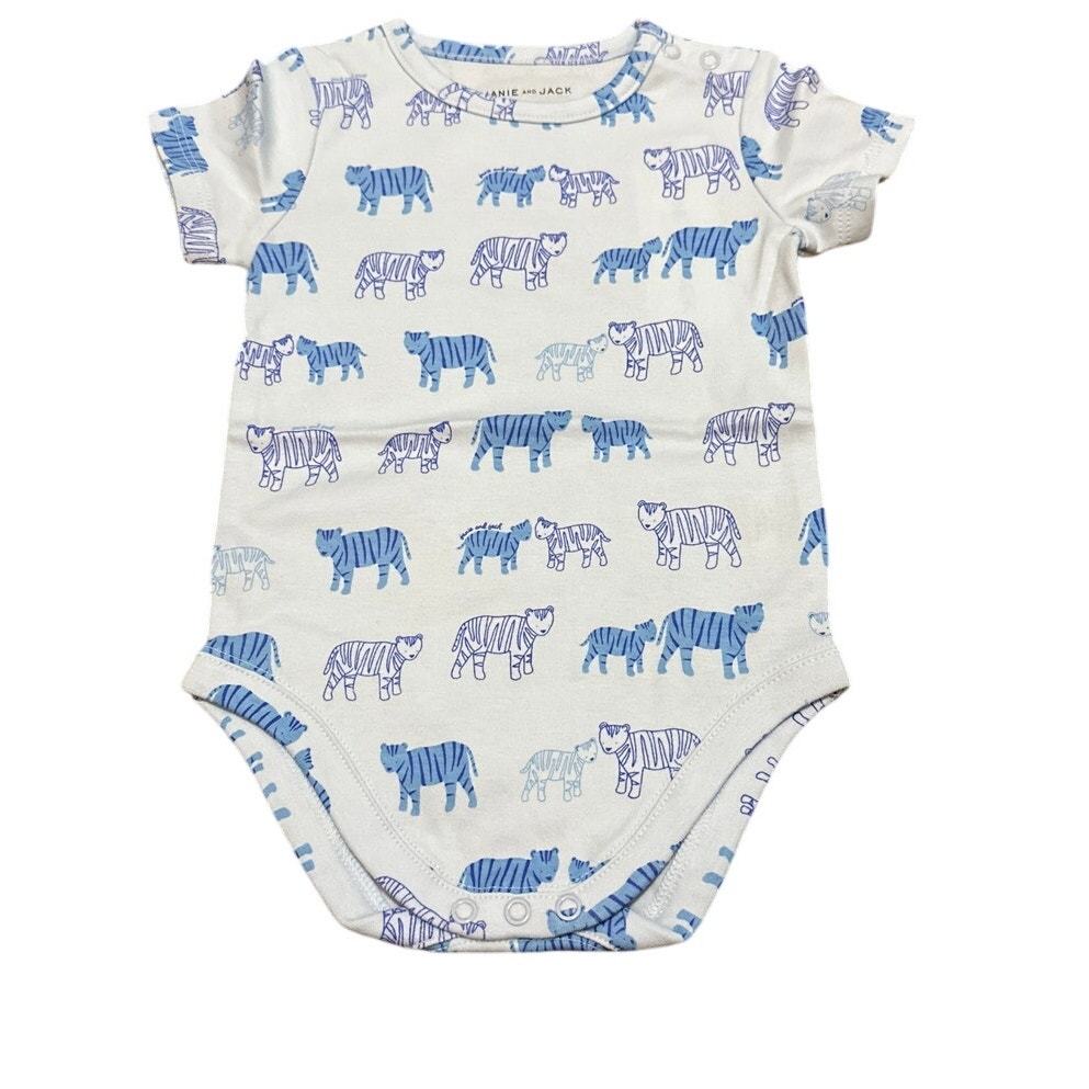 Janie and Jack Tiger Print Bodysuit Size 3-6 months new with tags - $14.85