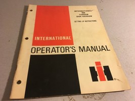 IH Operators Manual International 400 Tandem Disk Harrow setting Up Inst... - £15.71 GBP