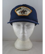 Vintage Patched Trucker Hat - RCMP Courtenay Division - Adult Snapback - $61.71 CAD