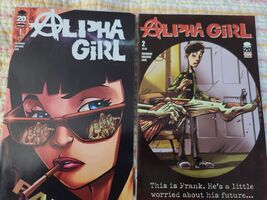 Alpha Girl #1 and #2 Comic Books Image 2012  - $10.00