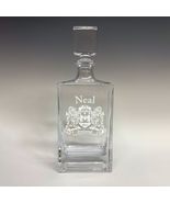 Neal Irish Coat of Arms Deluxe Whiskey Decanter - £50.08 GBP