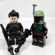 PLTOYS Boba Fett and Fennec Shand Minifigures Star Wars The Mandalorian Book  Mi - $13.81