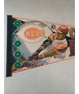 Cincinnati Reds Wincraft Made in U.S.A. Edition #1 Vintage Pennant MLB 1996 - £27.09 GBP
