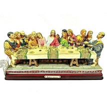 Vintage Jesus Last Supper Art Sculpture 1999 Ruby&#39;s Collection Religious... - $66.83