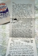 Vintage Howdy Pard Long Joke Letter From Black Hills SD 1952 - £3.89 GBP