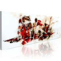 Tiptophomedecor Abstract Canvas Wall Art - Compilation - Stretched &amp; Framed Read - £73.06 GBP+