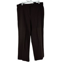 JM Collection Women&#39;s Brown Dress Trousers Size 14 - £13.16 GBP