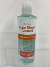 Neutrogena Stress Control Triple Action Toner Micro Clear Salicylic Acid 8oz - £6.14 GBP