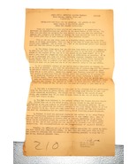 Vtg Induction Station NYS Albany Armory Fit to Serve Declination Notice ... - €85,29 EUR