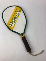 Vintage Wilson Shannon Wright Autograph Racquet and Cover 3 15/16 XS Made in USA - £19.68 GBP