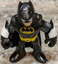 Imaginext Batman Black Suit Bat Cycle Figurine Only w/ Cape - £1.18 GBP