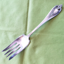 1847 Roger Bros IS Silverplate Cold Meat Fork Old Colony Pattern 1911 8 ... - £7.11 GBP