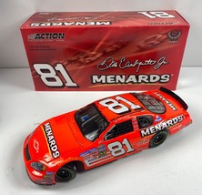 Dale Earnhardt Jr #81 Menard&#39;s 2005 Monte Carlo 1:24 Diecast Action NASCAR Bank - £26.77 GBP