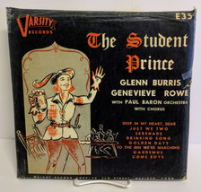 The Student Prince Glenn Burris Genevieve Rowe, Varsity E35 3 Record Set, VG+ - £31.75 GBP