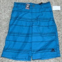 Boys Swim Beach Shorts Zeroxposur Microfiber Blue All Terrain 2 Street-s... - $13.86