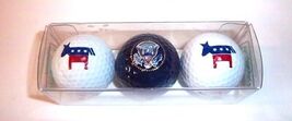 Democratic Party NEW Golf Balls Democrats President Seal Design Donkey S... - $22.27