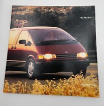 1991 Toyota Previa 2.4L 2AZ-FE Car Sale Catalog Brochure - $18.95