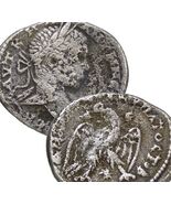 ELAGABALUS. Tetradrachm. Eagle. Large Roman Empire Coin Emesa/Carrhae mi... - $65.55