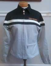 Harley Davidson  Motorcycle Jacket Ladies XS Cotton Nylon Blend QQ - $29.91 CAD