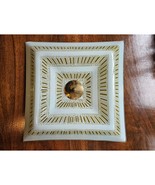 Vintage Mid Century Modern Square Ceiling Light Fixture w/Frosted Glass ... - $267.60 CAD