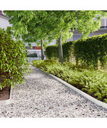vidaXL Lawn Edgings 50 pcs White 3.9x40.6&quot; Cold-rolled Steel - $595.11 CAD
