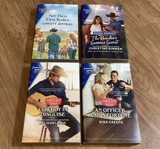 Harlequin Special Edition Romance PB books lot of 4 Cowboy in Disguise &amp; others - £7.91 GBP