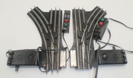 Set Of Lionel 022 Remote Control Switches w Controllers - Right &amp; Left - $21.99