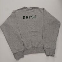 Port & Company SHOWLOW SPIRITLINE Men's Gray Essential Fleece Sweatshirt Size S image 2