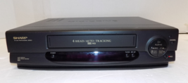 Sharp XA-505 Professional Series VCR VHS Tape Player No Remote Works Ple... - £76.97 GBP