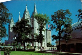 Temple Square Salt Lake City Utah Postcard PC145 - £3.98 GBP