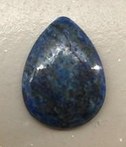 Blue Lapis Lazuli Teardrop Cab 40x30mm, deep denim blue, 30x40mm pear cabochon - £22.43 GBP