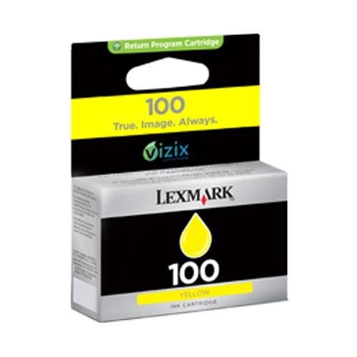 Lexmark 100Y (14N0902) Yellow OEM Genuine Inkjet/Ink Cartridge - Retail - $12.95
