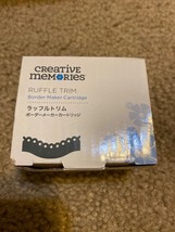 Creative Memories Ruffle Trim Border Maker Cartridge Punch ~ NEW in box - £23.99 GBP