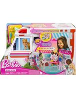 Barbie Careers Care Clinic Vehicle Ambulance Lights And Sounds New  - $1,642.70 MXN