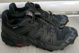 Mens Salomon Speed Cross 6 Black Size 9 A3 - $979.34 MXN
