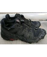 Mens Salomon Speed Cross 6 Black Size 9 A3 - $968.84 MXN