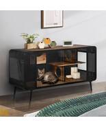 Spacious Cat House With Tempered Glass For Living Room, Hallway - $299.90