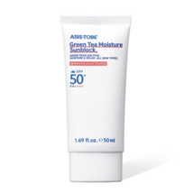 Asis-Tobe Green Tea Moisture Sunblock SPF50+ PA++++ 50ml x 1ea - $26.79