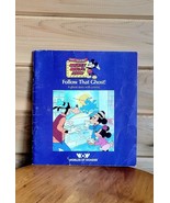 Disney Follow That Ghost Vintage Talking Mickey Mouse Show 1986 WOW - $367.61 MXN