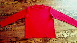 Gander Mountain Long Sleeve Red T-Shirt Top 100% Cotton  Women MED Guide Series  - £11.05 GBP