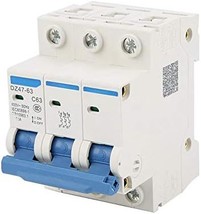 3 Poles Residual Current Circuit Breaker, Ac 220/380V, Din Rail Mounting. - $34.97