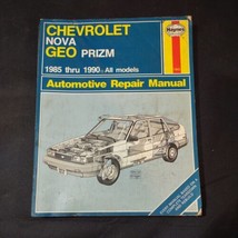 Haynes 1642 Repair Manual Chevrolet Nova and Geo Prizm 1985 -1990 - $5.00