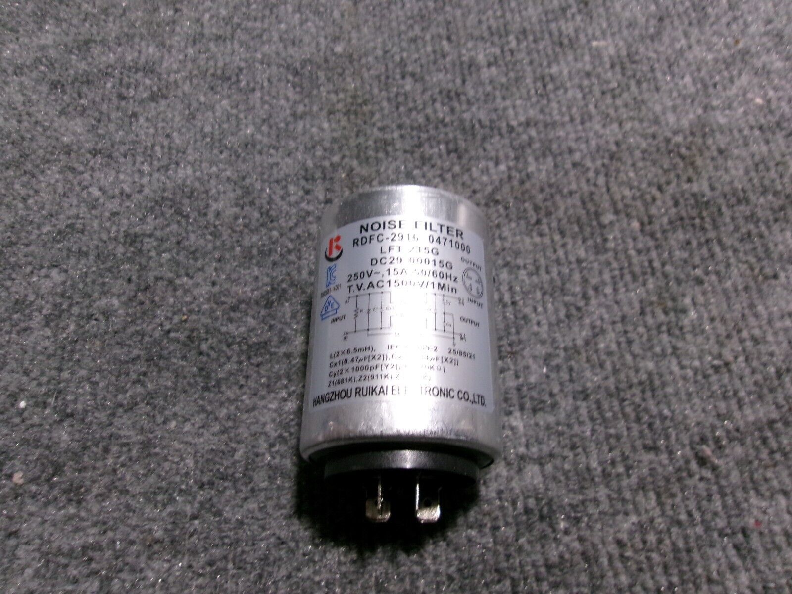 Primary image for DC29-00015G SAMSUNG WASHER NOISE FILTER