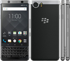 BLACKBERRY KEYONE BBB100-2 3gb 32b black/silver 4.5” fingerprint  android 4g - £250.32 GBP