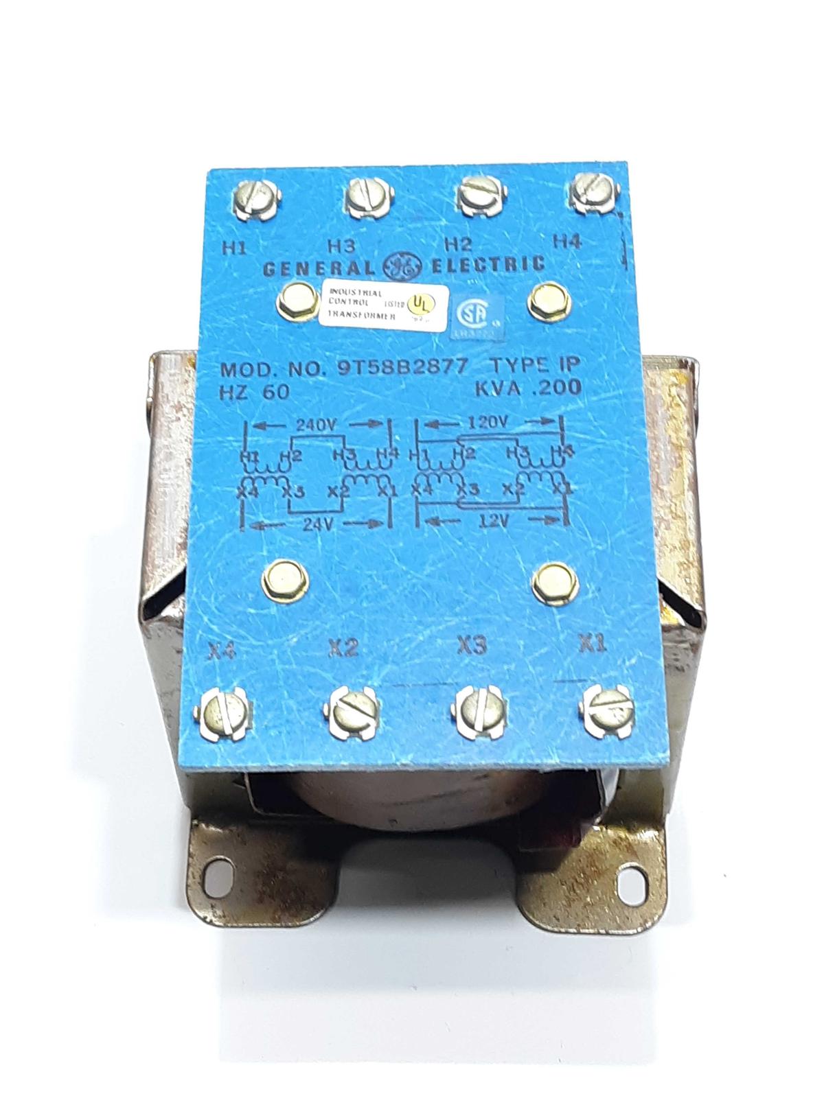 General Electric 9T58B2877 Type IP KVA .200 Transfomer  - $39.50