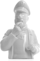 Captain Haddock shiny porcelain  bust statue Moulinsart New Tintin - £117.83 GBP
